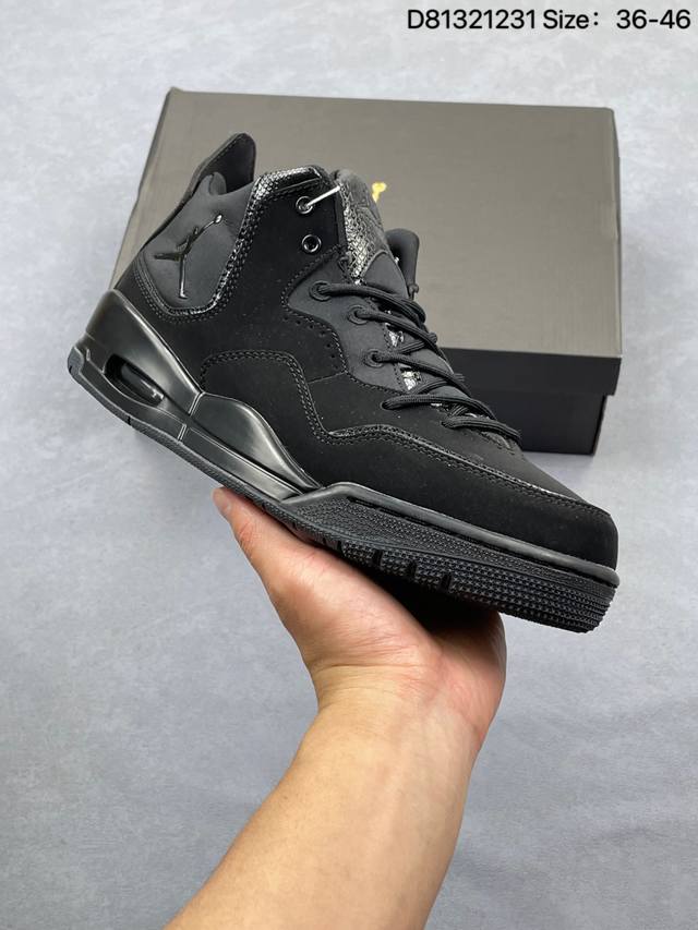 耐克Nike Air Jordan Courtside 23迈克尔 乔丹Aj3代简版中帮复古休闲运动文化篮球鞋 货号:Ar1000-001 尺码:36 36.5