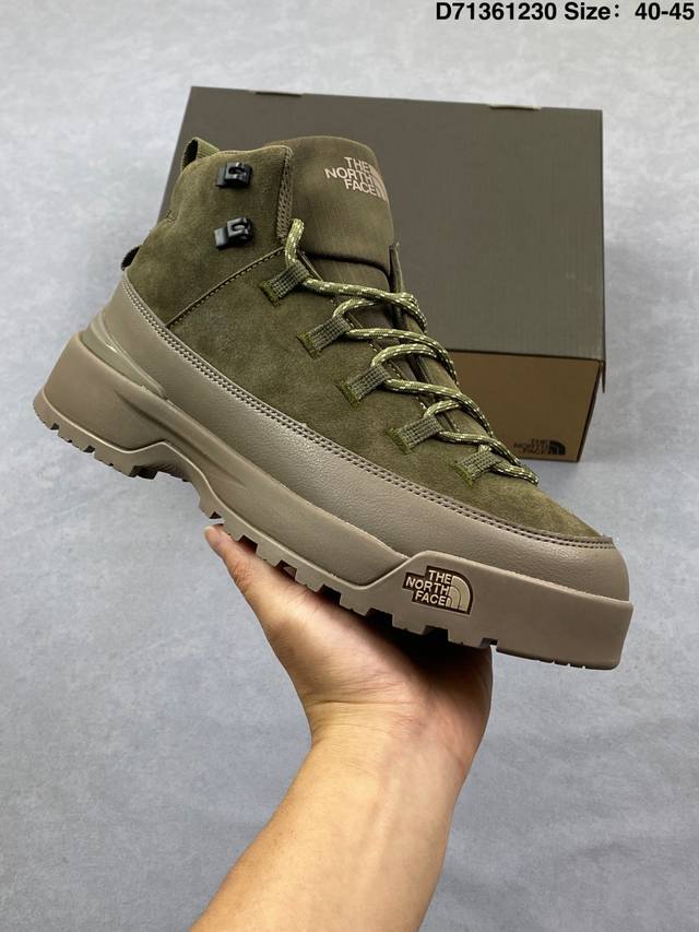 公司级北面The North Face Glenclyffe Low 舒适耐用防滑支撑 低帮 休闲跑步鞋 鞋底采用Vibram黄金大底 专门为鞋底设计的橡胶以出