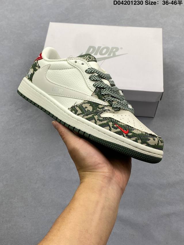 Nike Air Jordan 1 Low倒钩 Aj1乔1低帮休闲板鞋 同步官方配色 官方货号:Ds2088-007 Size:36 36.5 37.5 38