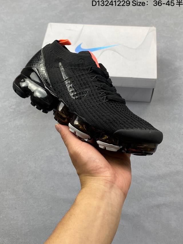 Nike Vapormax 2.0 舒适 低帮跑步鞋 男女同款 货号：Aj6910-103 Size：36 45半 Id：D13241229