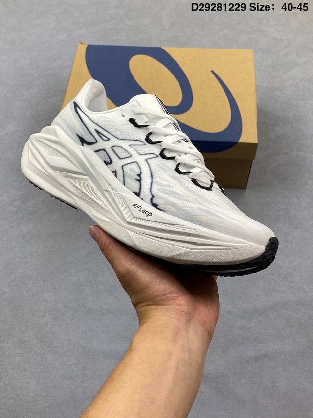 公司级Asics Megablast 亚瑟士 轻量透气缓震休闲低帮系带运动跑步鞋 货号:1013A170-001 尺码:36-45 Id:D29281229