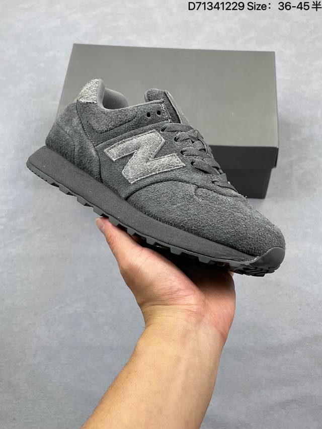 Nb 574 新百伦 New Balance Nb 574系列舒适百搭复古拼接时尚休闲运动鞋。New Balance 的 574 具有识别性和持久流行性，从它作