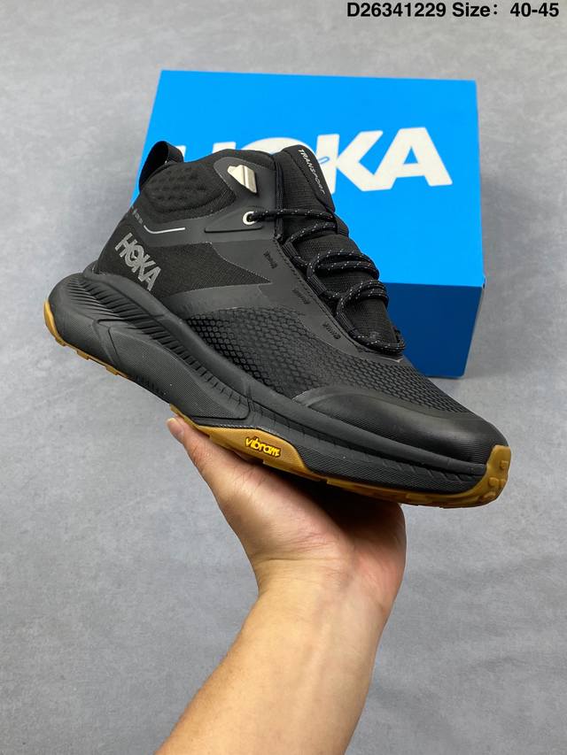公司级Hoka One One Transport Hike Gtx 舒适 防滑耐磨 高帮 生活休闲鞋 货号:1172912 尺码:如图 D26341229