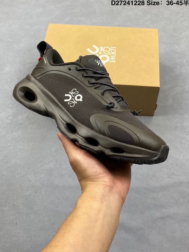 公司级Loewe X On昂跑Cloudtilt 2.0 罗意威 联名轻量运动休闲鞋 脚感很舒服 鞋底柔软且包裹性好 上脚显腿长 不管休闲还是运动都很百搭 是最