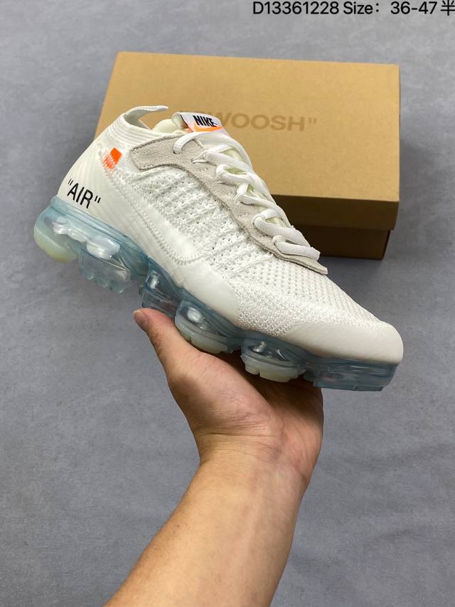 高俊熙 周雨彤众明星同款，Virgil Abloh主理设计师品牌Off-White X耐克 Nike Air Vapormax Flyknit蒸汽全掌大气垫系列