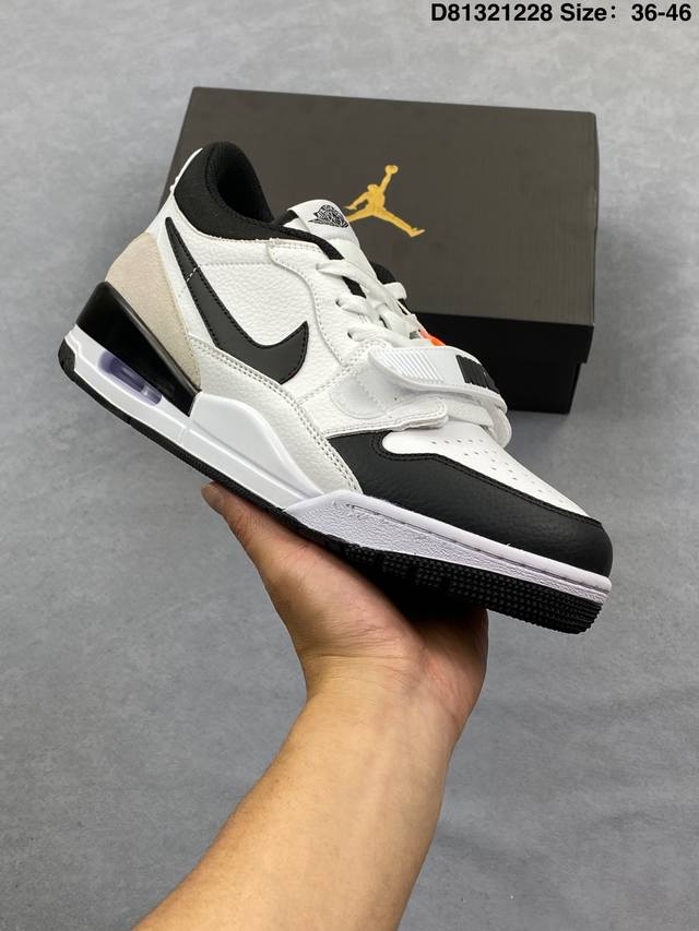 头层Air Jordan Legacy 312 打造市面最强工艺有着交错结合的设计，它的名字就展现出它所包含的鞋款元素，312 分别对应了 Air Jordan