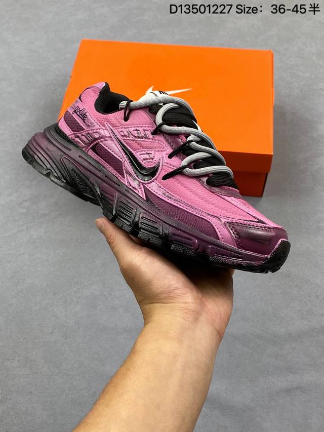 Ins爆火全新韩系古着风，回味经典 Nike 耐克Initiator Running创始者系列复古厚底增高老爹休闲运动舒适跑鞋。 货号：394055 尺码: 3