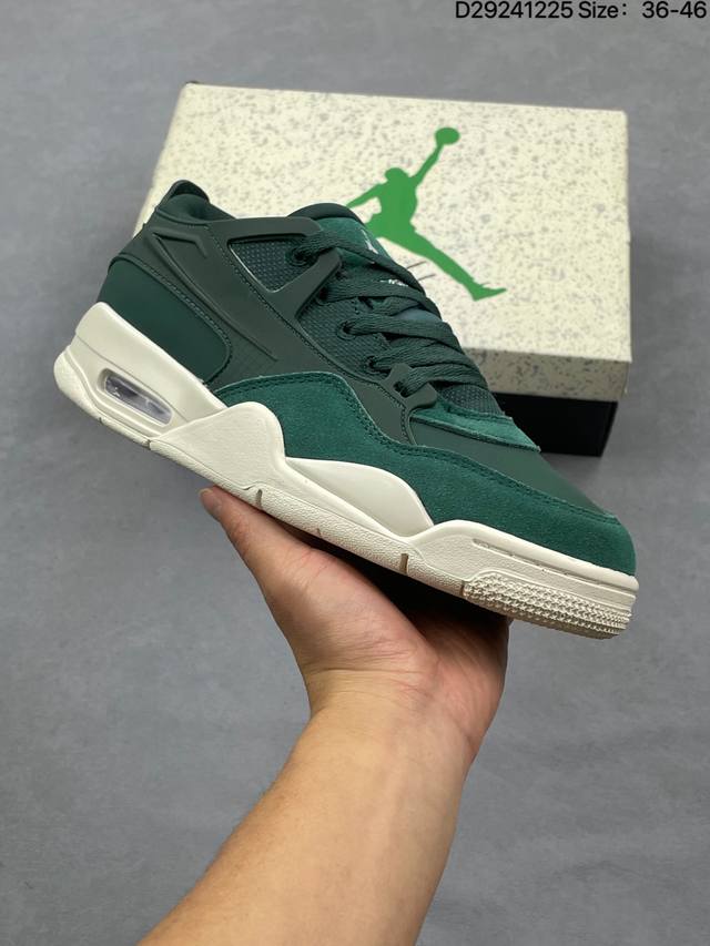 真标Nike Air Jordan 4 Rm 耐克 防滑 低帮 复古篮球鞋 货号:Fq7939-101 尺码:如图 D29241225