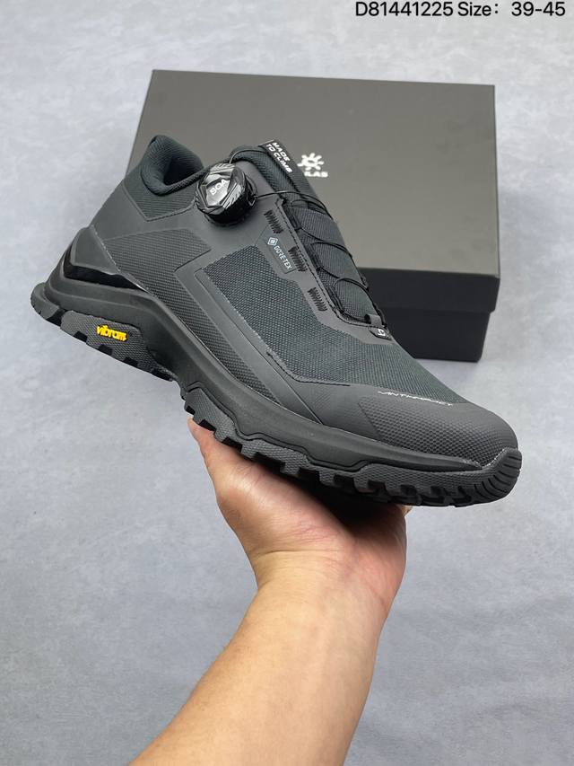 公司级凯乐石Kailas Gtx 界山 户外运动 舒适时尚防滑透气 低帮登山徒步鞋 满足多场景需求的徒步鞋 可以兼顾轻装徒步与日常通勤的穿着 Vibram橡胶大