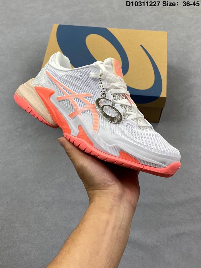 Court Ff3亚瑟士运动休闲透气专业跑鞋 鞋面的包裹性 延展性相当好鞋头位置双层镂空能保证一定的透气性鞋底柔软也能够兼具支撑性Gt2000系列是除 Kaya