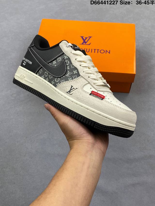 奢潮顶流合体！Af1 Low X Lv 联名款重塑潮流天花板 当Nike Air Force 1 Low的传奇街头血统遇上Louis Vuitton的高奢基因，