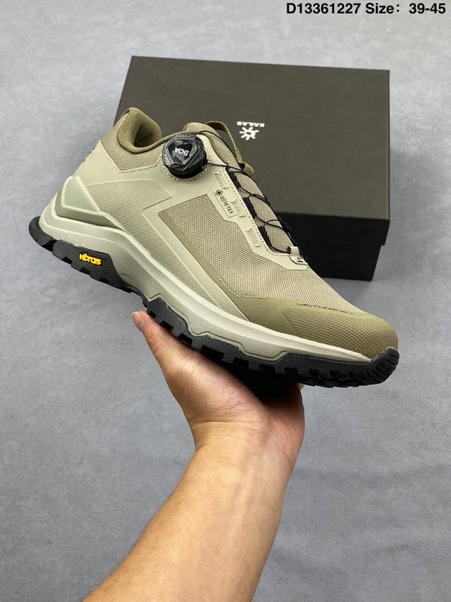 公司级凯乐石Kailas Gtx 界山 户外运动 舒适时尚防滑透气 低帮登山徒步鞋 满足多场景需求的徒步鞋 可以兼顾轻装徒步与日常通勤的穿着 Vibram橡胶大