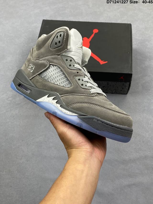Nike Air Jordan 5 Retro High迈克尔 乔丹 Aj5 高帮 减震防滑篮球鞋 原楦原纸板 原厂材料开发 细节把控到位 主供外贸客户 打造完