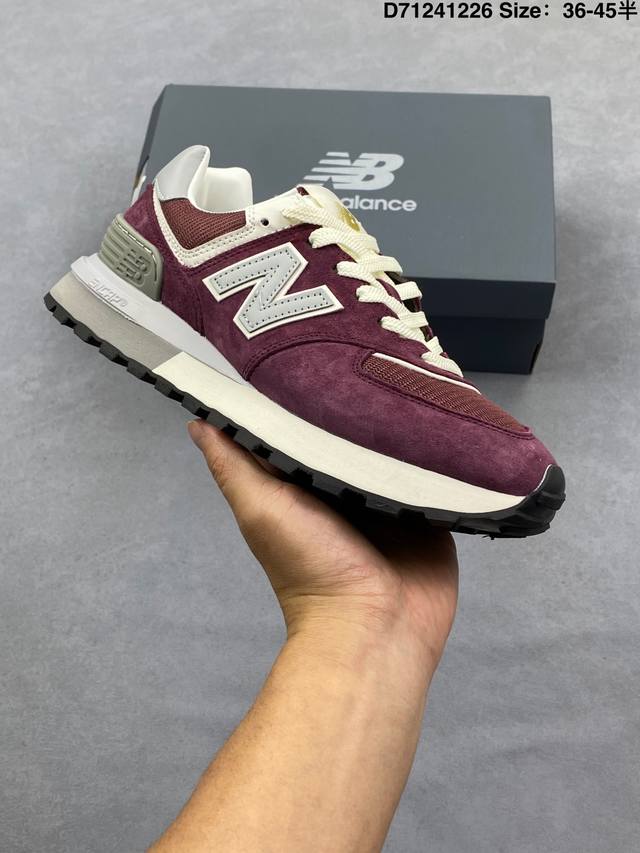 Nb新百伦New Balance U574 低帮复古休闲运动慢跑鞋 公司级版本 采用猪巴革组合网织物鞋面材质 全新4层组合独立私模大底 全新574升级版来啦 L