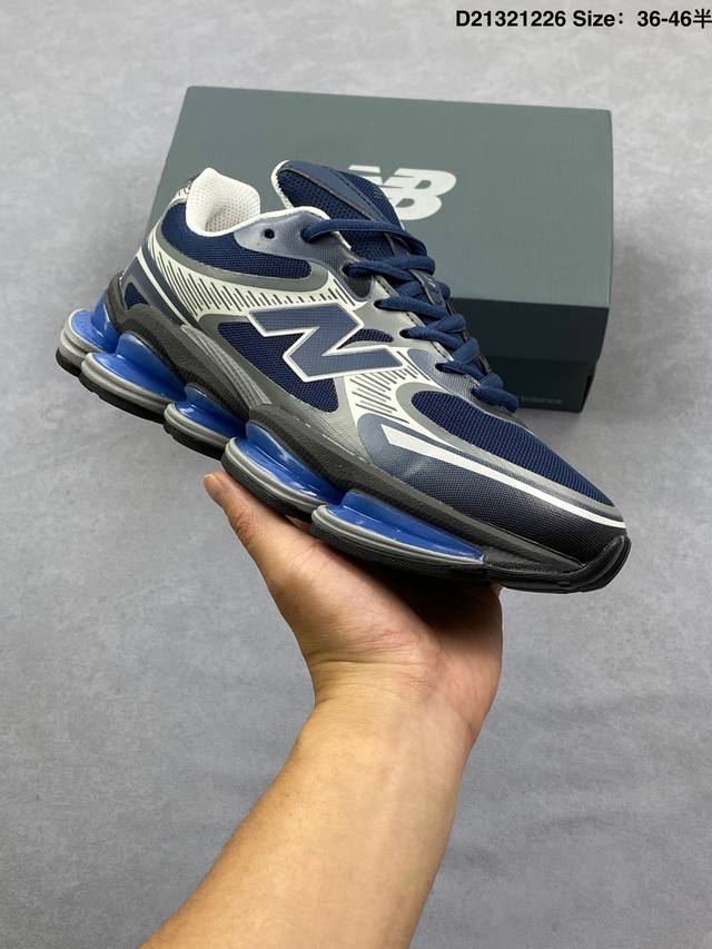 New Balance 新鞋型！Nb新百伦New Balance 2000系列复古潮流网眼透气跑鞋2000年代风格轻便耐磨厚底增高 气垫缓震运动老爹鞋，这双Ne