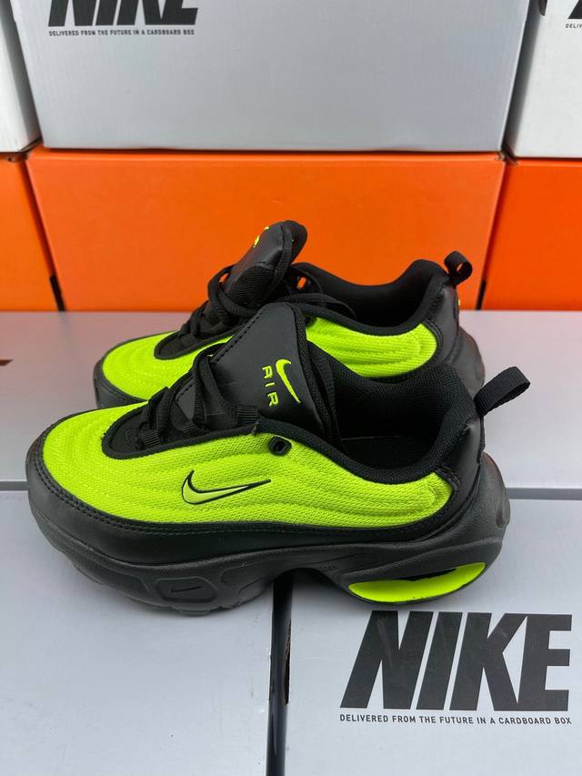 新款耐克小97 Air Max 厚底媛震复古跑步鞋经典真气垫舒适休闲运动童鞋Sise:28-35