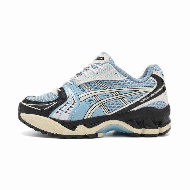 亚瑟士14代松紧带童鞋26-37 Asics Gel-Kayano 14 儿童鞋，纳米纤维气垫百搭休闲运动慢跑鞋