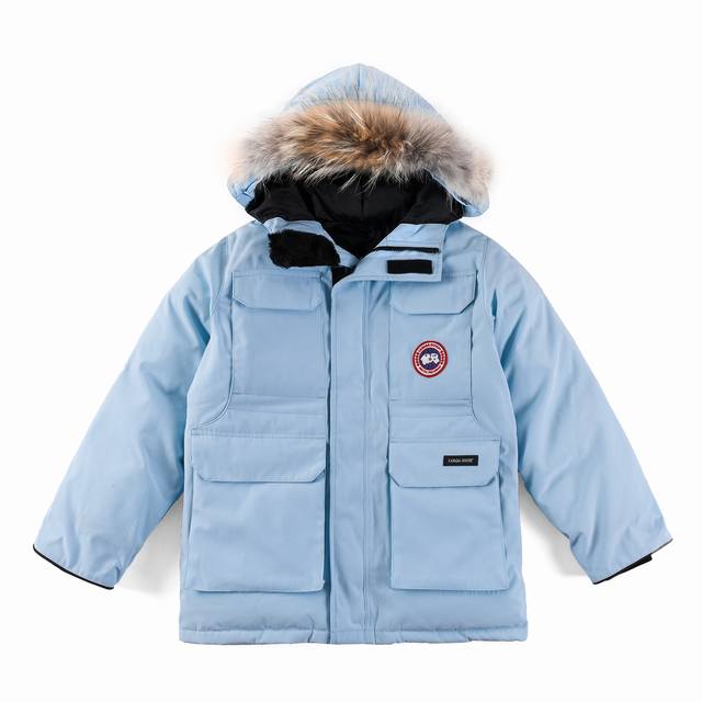特价福利 Canada Goose 加拿大鹅 4565Y 青少年版 Expedition远征款C08童装派克大衣羽绒服，正品原衣开版，辅料全部原厂定制 面料防风