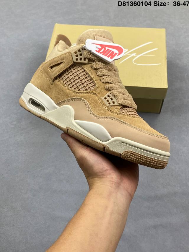 公司级Nike Air Jordan 4 Retro 耐克迈克尔 乔丹Aj4代中帮复古休闲运动文化篮球鞋 DDD 原厂材料Tpu超Q弹网格材质 缜密拉帮及中底钢