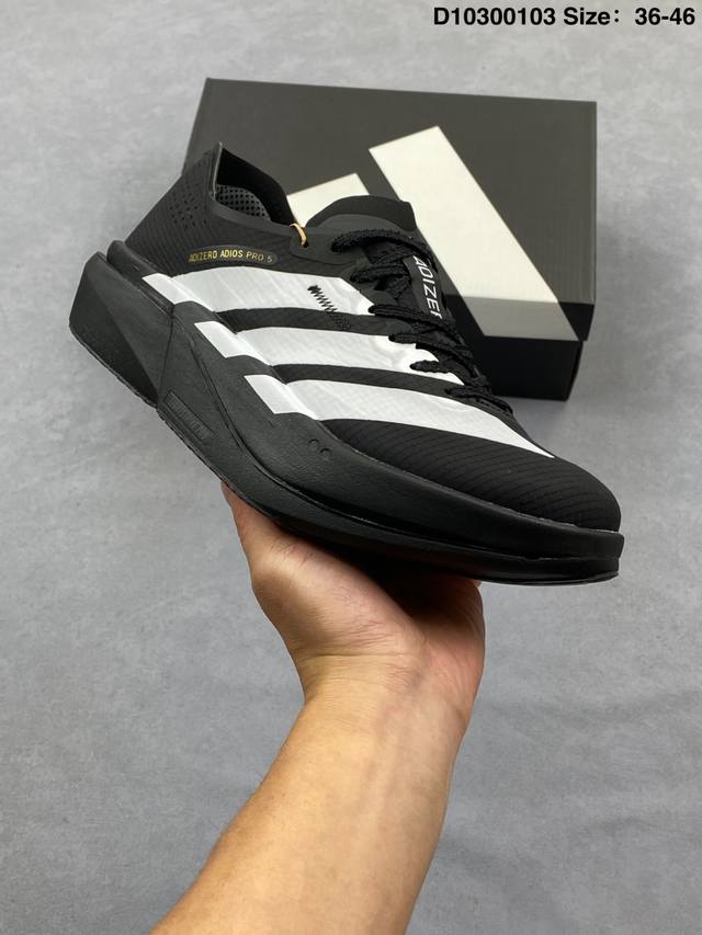 阿迪达斯Adidas Adizero Takumi Sen 5 M 耐磨减震专业跑步鞋 DDD 货号：K18295 DDD 码数：36 36.5 37 38 3
