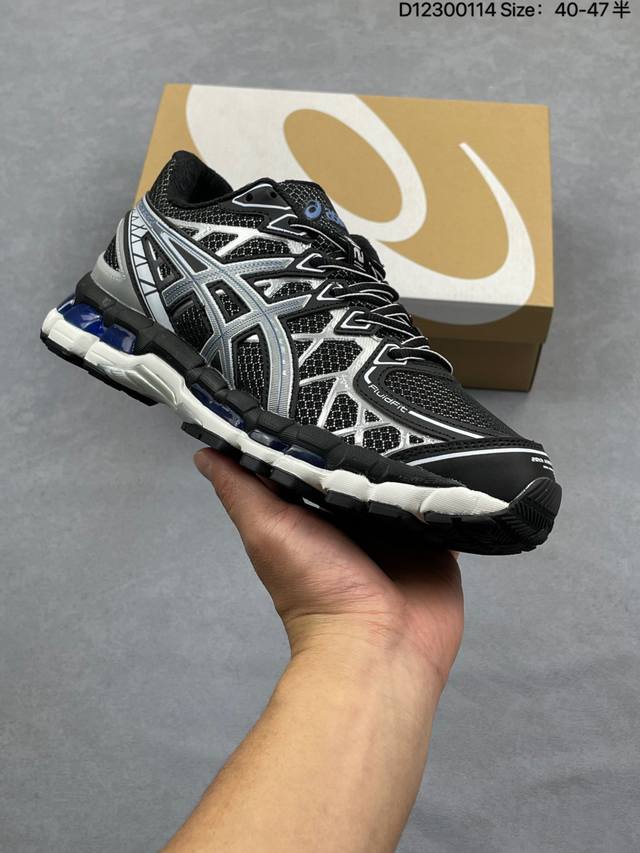 公司级Asics Gel-Kayano 20 亚瑟士 舒适百搭耐磨支撑透气 低帮跑步鞋 DDD 货号:1203A388-001 DDD 尺码:如图 DDD D1