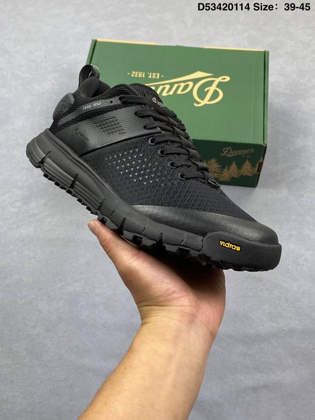 Mystery Ranch X Danner丹纳 Trail 2650 跑步登山徒步 反毛皮织物减震防滑耐磨防水透气 低帮跑步鞋 男款 黑橙色 Ee版 DDD