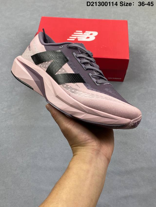 公司级New Balance 新百伦Fuelcell 简约 织物 网布防滑耐磨透气轻便 低帮 马拉松跑步鞋 DDD 货号:Wfcxlj5 DDD 尺码:36 3