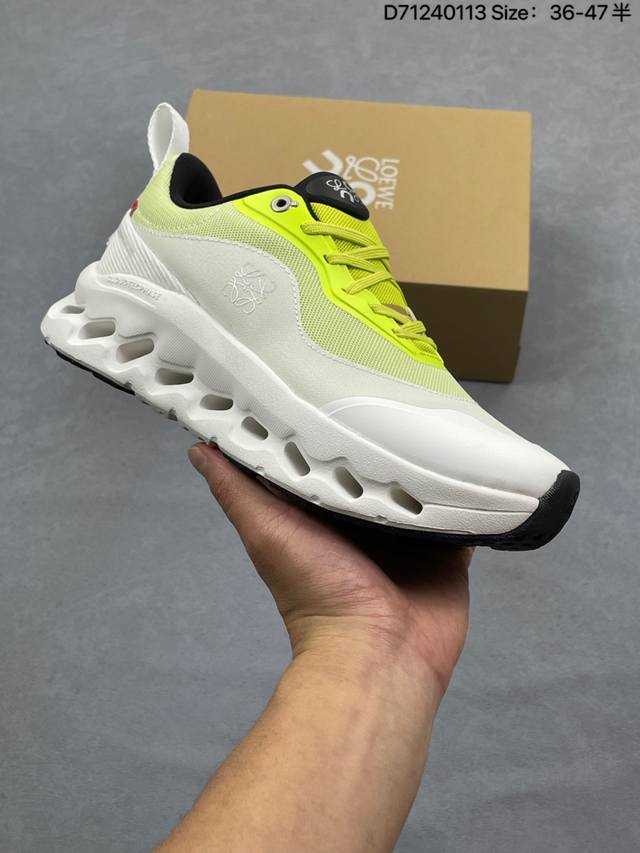 公司级Loewe X On昂跑Cloudtilt 罗意威 联名轻量运动休闲鞋 DDD 脚感很舒服 鞋底柔软且包裹性好 上脚显腿长 DDD 不管休闲还是运动都很百