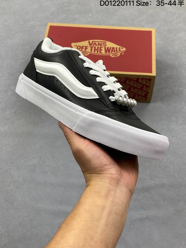 万斯Vans范斯官方 Kun Skool低帮板鞋时尚复古男女情侣鞋潮流运动鞋 DDD 工艺：硫化1:1 重量1:1、真标、原钢印、材质标、鞋型标、合格证 DDD