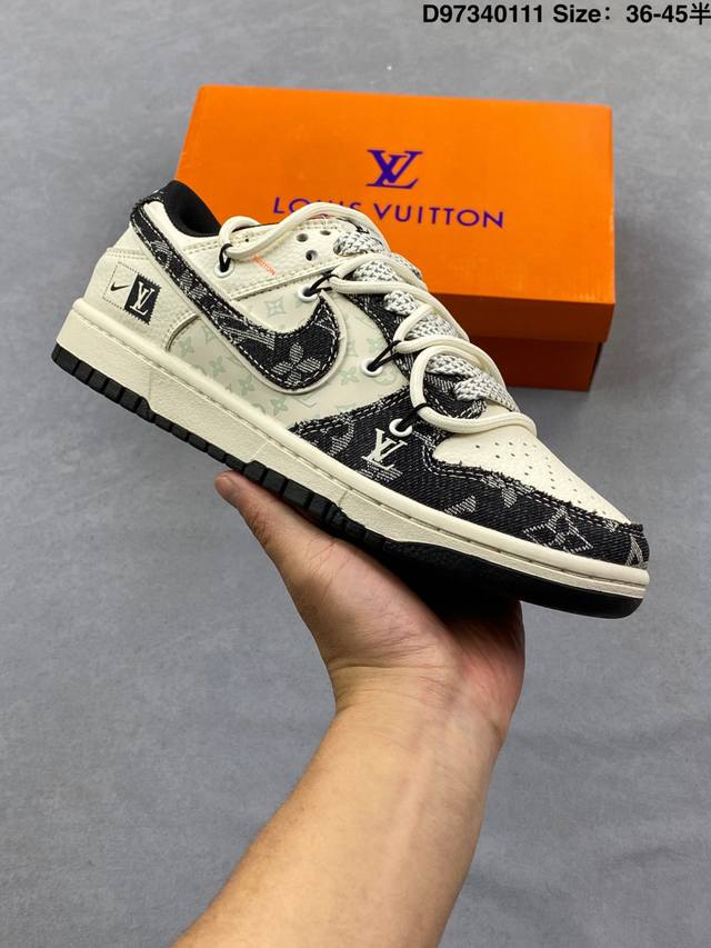 Nike Dunk Low Retro ‘Diy高端定制’耐克 低帮休闲运动板鞋 DDD 原装头层材料 用料绝不含糊 独家版型蒸餾加工帶來的是更好的视觉和脚感体