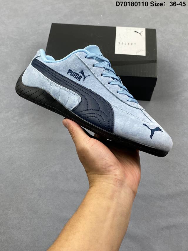 Puma彪马 Speedcat 系列 蓝色 DDD 货号：400990-01 DDD 尺码：35 36 36.5 37.5 38 38.5 39 40 40.5