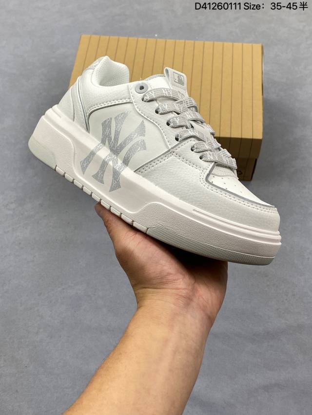 公司级Mlb Chunky Liner Denim 潮流百搭 厚底增高 牛仔舒适休闲鞋 防滑耐磨 低帮 老爹鞋 DDD 货号:3Asxm046N DDD 尺码: