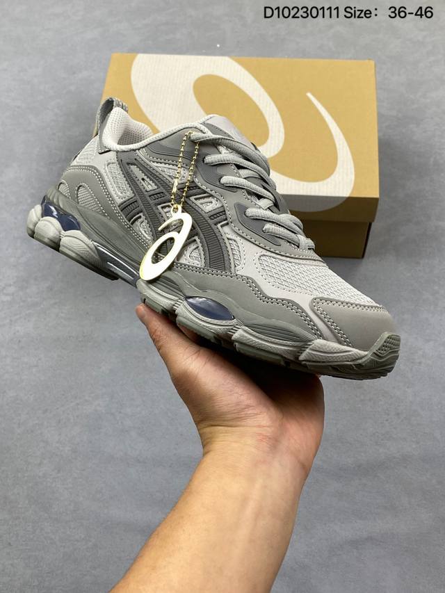 Asics 亚瑟士 男女鞋半码制，采用翻毛皮组合网眼布鞋面材质，后跟和前掌嵌入Gel胶缓震,轻质发泡材料组合耐磨橡胶外底又一双 鞋圈黑马 ,日本专业跑鞋品牌-亚