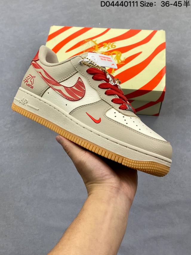 海外爆款限量发售！高端定制Nike Air Force 1 ‘07 Low “路易威登Lv联名 米白黄帆布印花” 高端定制 低帮休闲板鞋 定制鞋盒 大厂纯原品质