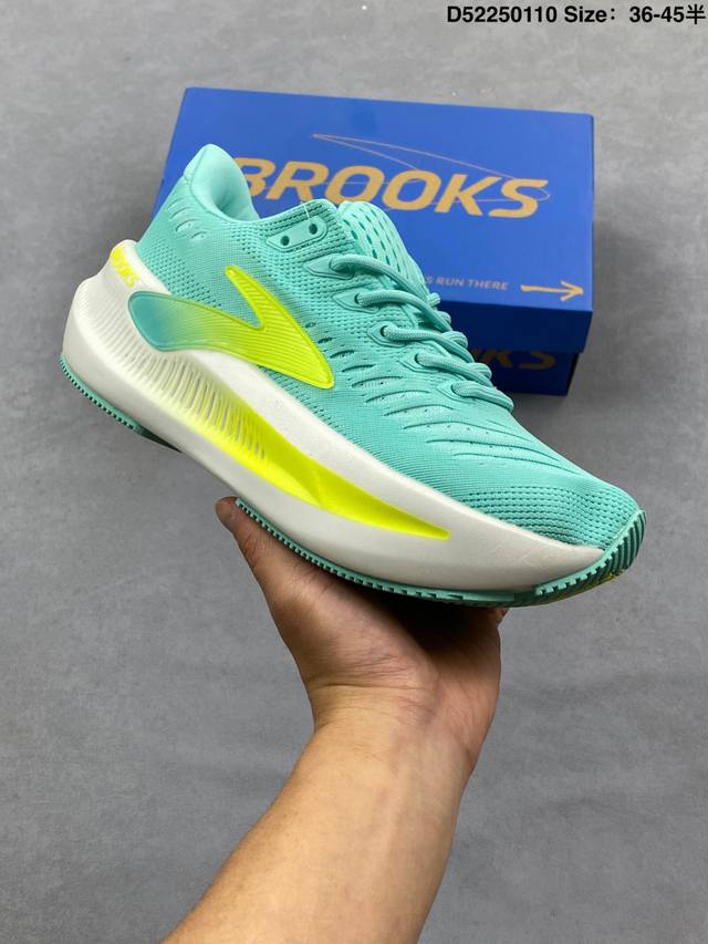 真标Brooks 布鲁克斯Glycerin Max 2超级甘油 厚底马拉松缓震跑鞋 DDD 货号: 479 1D 092 DDD Ld:D52250 Size: