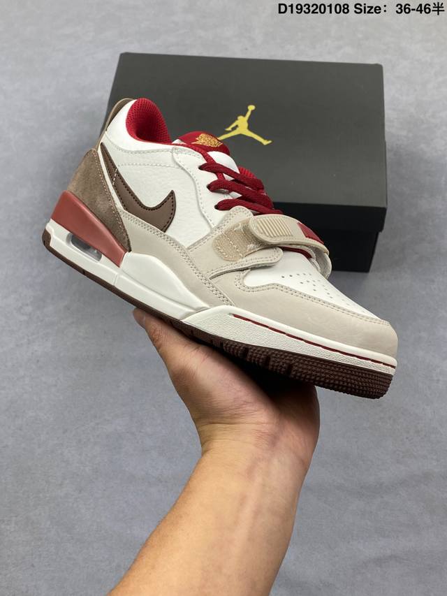 公司级Nike Air Jordan Legacy Aj312 Low耐克乔丹三合一混合版本低帮文化休闲运动篮球鞋 DDD 有着交错结合的设计 它的名字就展现出