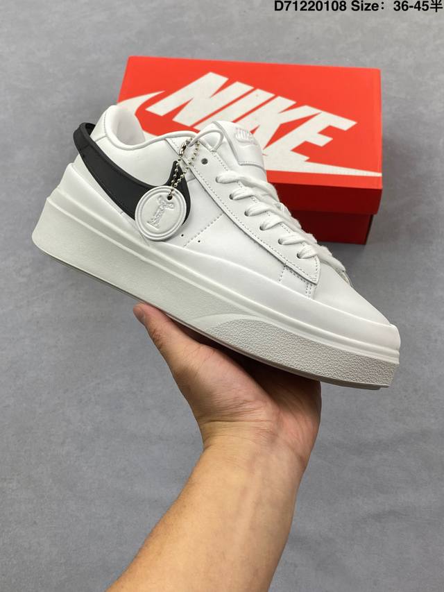 Nike Blazer 舒适轻盈 低帮 生活休闲鞋 男款 白黑色 DDD 货号：Fn5820 DDD 尺码：如图 DDD 编码：D71220108 DDD