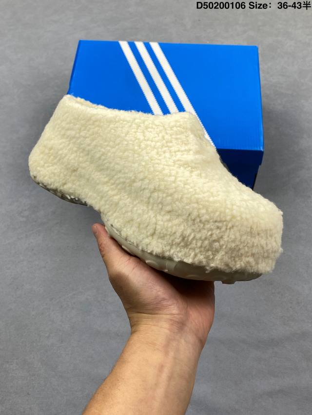 Adidas Originals Adifom Stan Mule 经典舒适 生活休闲鞋 女款 棕色 DDD 尺码：如图 DDD 货号：Jr7378 DDD 编