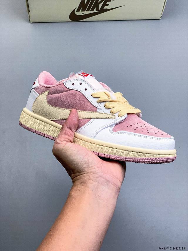 二层真标！耐克Nike Air Jordan Low 1 乔1低帮经典休闲鞋 DDD 0116127J20 DDD