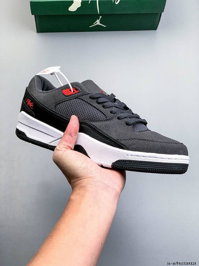 Jordan Flight Court Sp “Tela” 2025新款百搭滑板鞋 DDD Jordan Brand 首度携手 Who Decides War