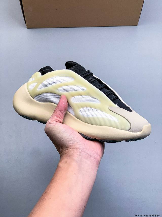阿迪达斯Adidas Yeezy Boost 700 V3 复古运动休闲鞋 DDD 0115535T26 DDD