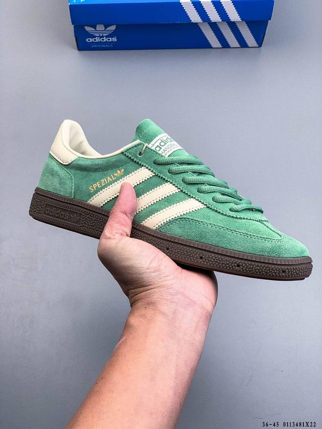 阿迪达斯 Adidas Handball Spezial时尚休闲板鞋 DDD 0113481X22 DDD