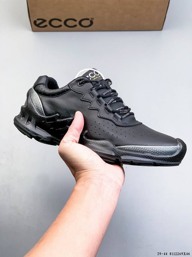 公司级！Ecco Men's Classic Lisbon Lace DDD 爱步 街头趣闯系列系带休闲鞋 DDD 代工原单品质#轻盈发泡橡胶鞋底#欧索莱吸汗去