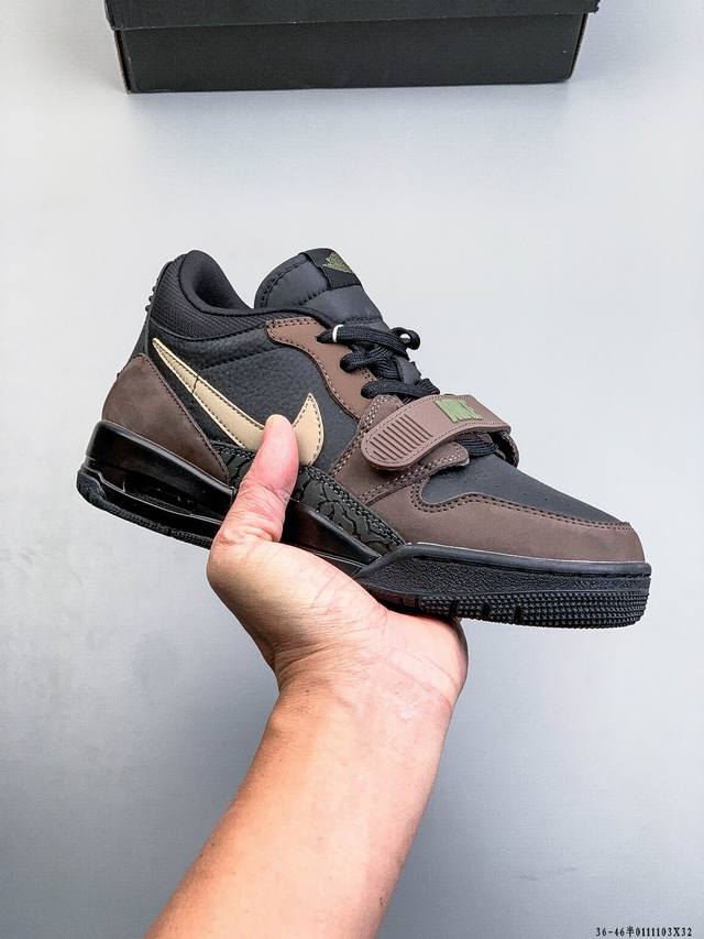 公司级头层！乔丹 Jordan Legacy 312 Low 乔312 混合版本低帮休闲运动篮球鞋 DDD 0111103X32 DDD