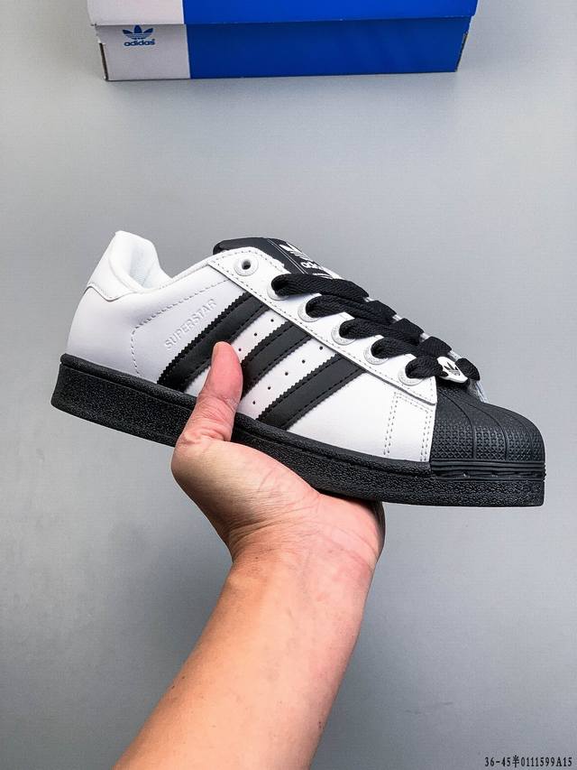 阿迪达斯Adidas Superstar 贝壳头经典百搭休闲板鞋 DDD 0111599A15 DDD