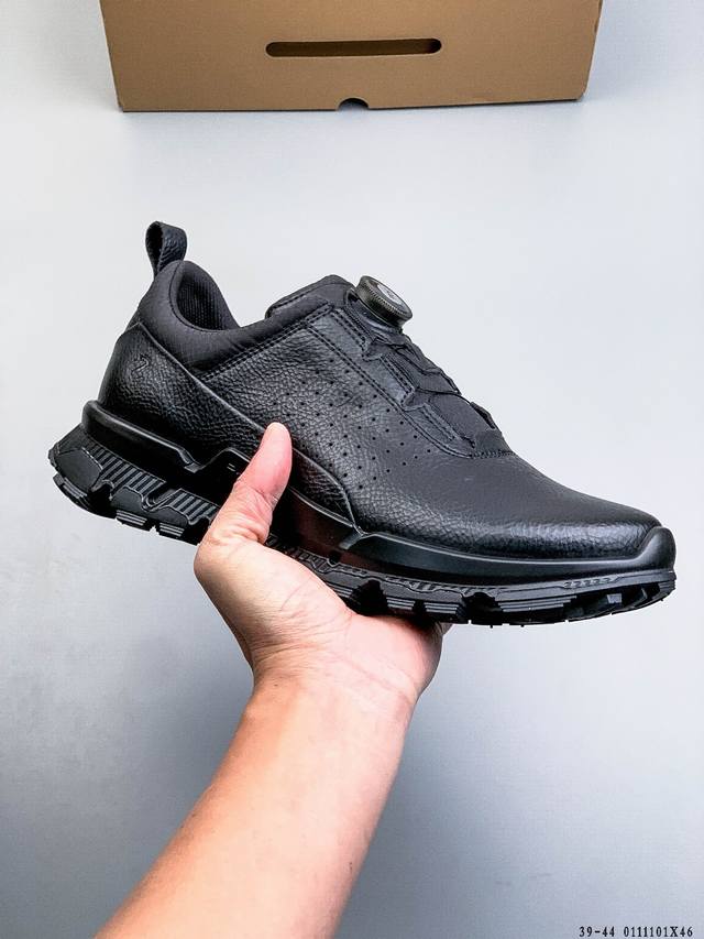 公司级！Ecco Men's Classic Lisbon Lace DDD 爱步 街头趣闯系列系带休闲鞋 DDD 代工原单品质#轻盈发泡橡胶鞋底#欧索莱吸汗去