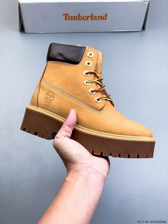 纯原 佛山大厂出品 DDD 独立私模正确版 极致工艺 产量极低 DDD Timberland 添柏岚 天伯伦 6英寸防水大黄靴 DDD 原厂五金开模鞋带扣 顶级