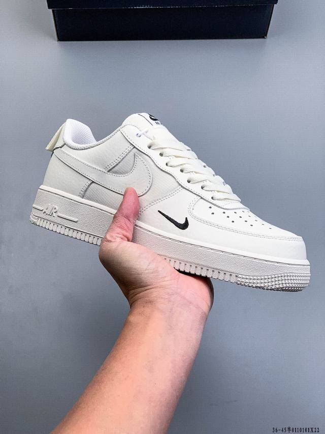 二层真标！耐克Nike Air Force 1 Low 空军一号低帮经典百搭休闲板鞋 DDD 0 101X22 DDD