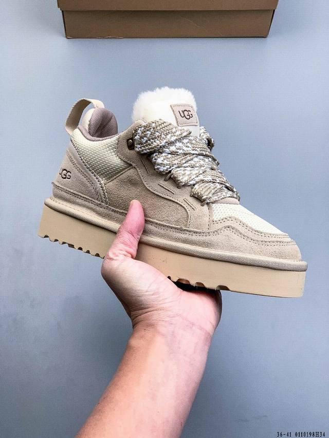 公司级 Ugg 百搭单品 DDD Ugg 秋冬羊皮毛一体雪地靴 DDD 全鞋采用Zp同厂 隆丰A级澳洲进口羊皮毛一体 品牌代工厂P生产线 完全遵循Zp工艺流程