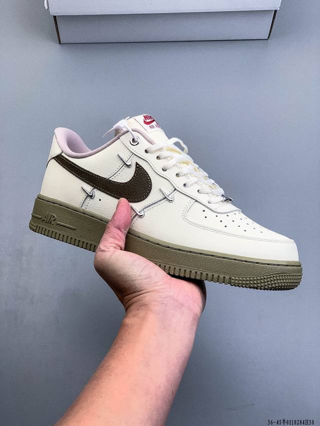 公司级！耐克Nike Air Force 1 Low 空军一号低帮经典百搭休闲板鞋 DDD 0110284H30 DDD